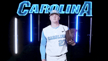 North Carolina Baseball GIF by UNC Tar Heels