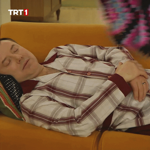 Tired Good Night GIF by TRT