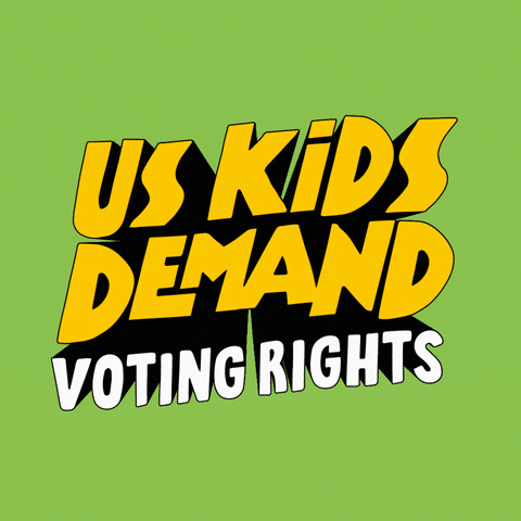 Voting Rights Gun GIF by UsKids