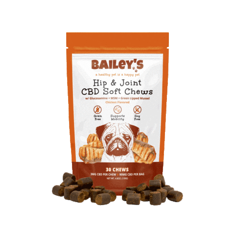 Chicken Mobility Sticker by Bailey's CBD