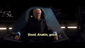 nellafng palpatine good anakin good dath sidious GIF