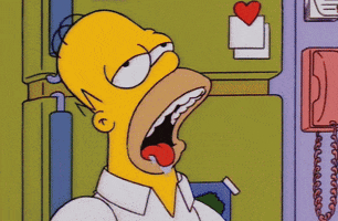 Image result for homer drooling gif