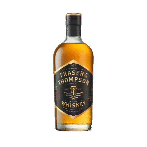 Fraser and Thompson Whiskey Sticker