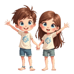 Boys Girls Jump Rope Sticker