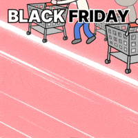Black Friday Running GIF