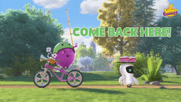 Cake Come Back Here GIF by Sunny Bunnies
