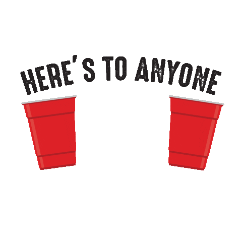 Red Solo Cup Beer Sticker by Laine Hardy