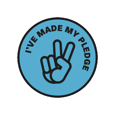 Pledge Sticker
