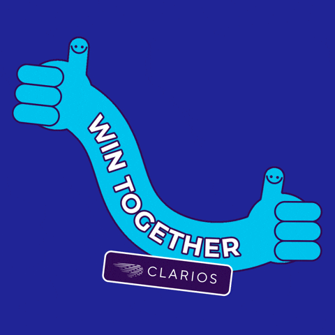 Hand In Hand Win GIF by Clarios – Powering Today, Into Tomorrow