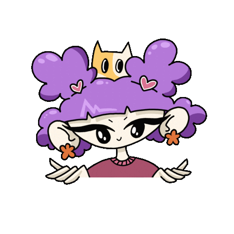 Cat Elfy Sticker