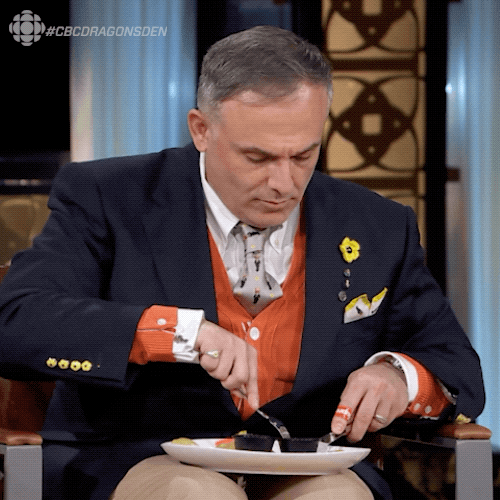 Dragons Den Food GIF by CBC