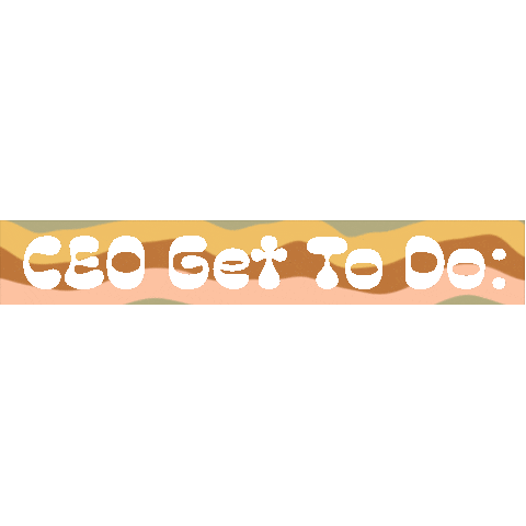 To Do Entrepreneur Sticker by CEO-ish Podcast