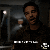 the affair i have a lot to say GIF by Showtime