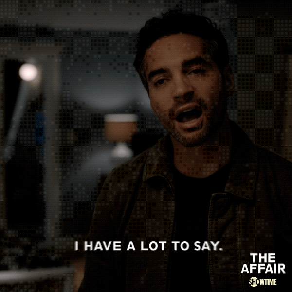 I Have A Lot To Say GIFs - Get the best GIF on GIPHY