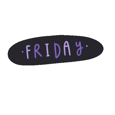 Days Of The Week Friday Sticker