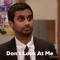 Dont Look At Me Season 3 GIF by Parks and Recreation
