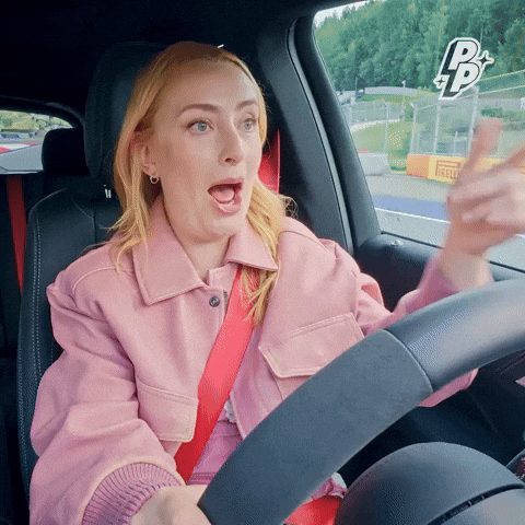 Celebration Driving GIF by Dimz Inc.