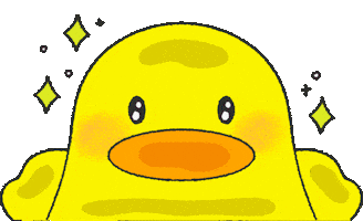Duck Tori Sticker