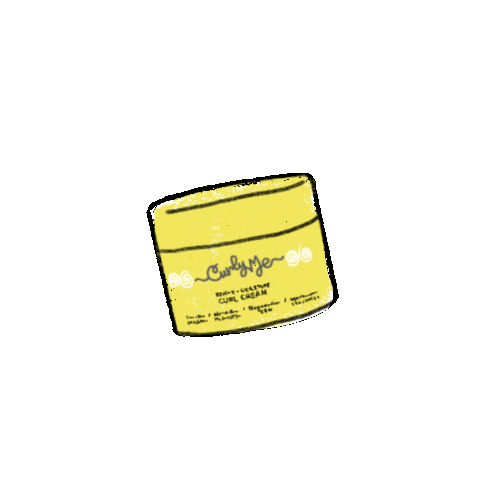 Curly Hair Sticker by Curly Me