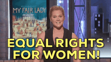 Amy Schumer Equal Rights For Women GIF by Tony Awards