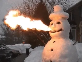 snowman GIF