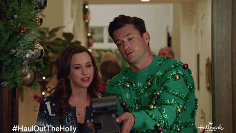 Lacey Chabert Christmas GIF by Hallmark Channel - Find & Share on GIPHY