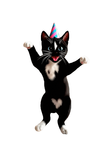 Happy Birthday Sticker by Felini Rocks