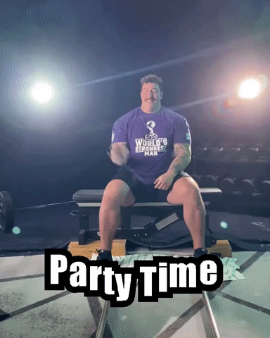 Dance Party Dancing GIF by The World's Strongest Man