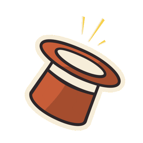 Magic Trick Sticker