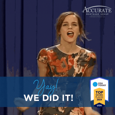 Amg Celebrate GIF by Accurate Mortgage Group