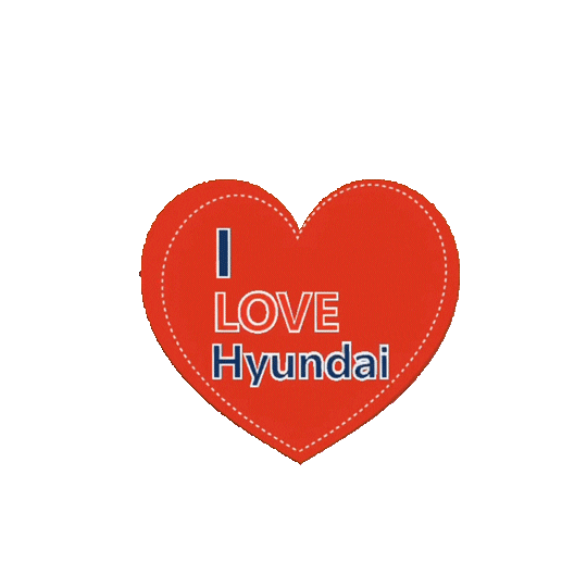 Ilovehyundai Sticker by Hyundai India