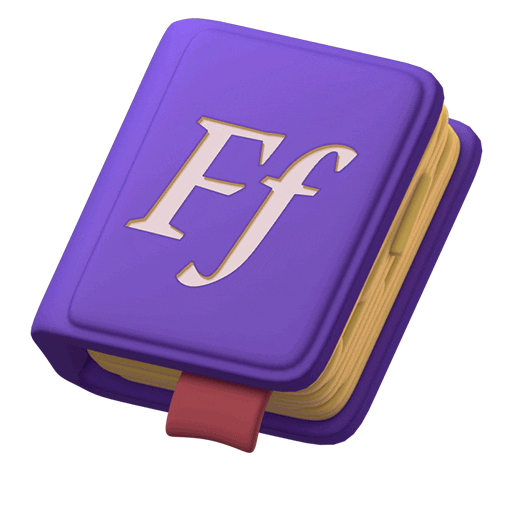 Text Book Sticker