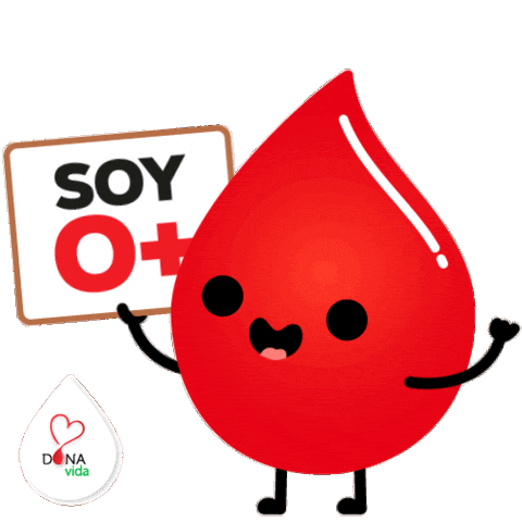 Blood Donacion De Sangre Sticker by Dona Vida