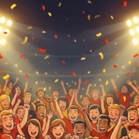 Football Celebrate GIF by MGA Games