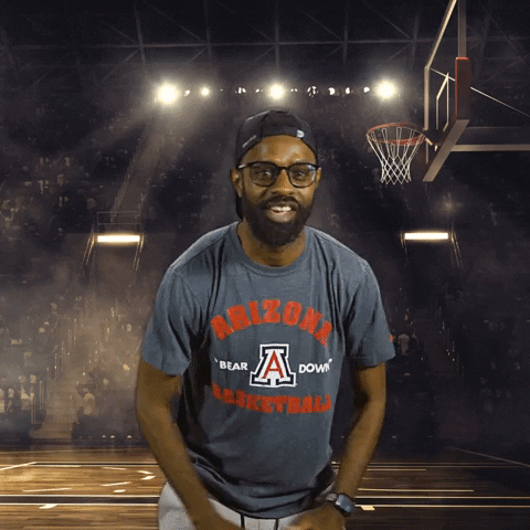 Fade Away Arizona Wildcats GIF by Basketball Madness