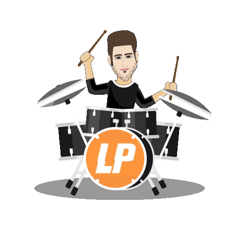 Drummer Lp Sticker