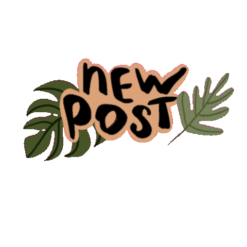 Pink Plant Sticker