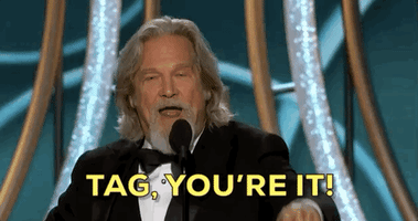 tag you're it GIF by Golden Globes