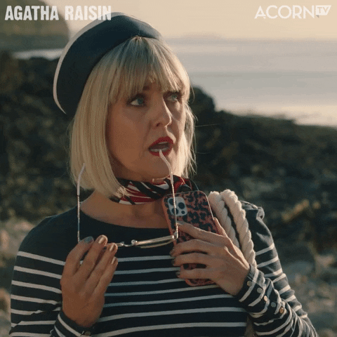 For Me Reaction GIF by Acorn TV