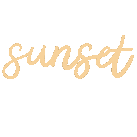 Sunset Sticker
