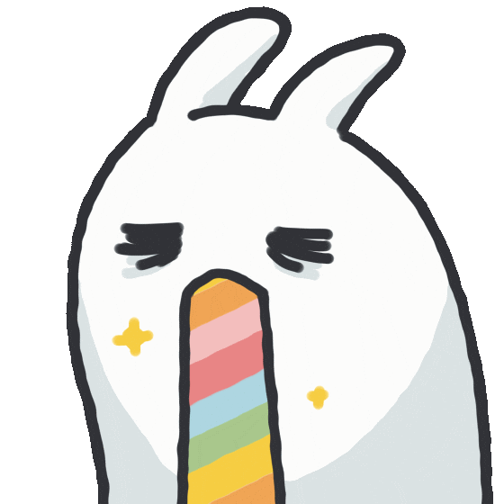 Sick Vomit Sticker by bunny_is_moving