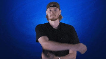 Stretching Get Ready GIF by Columbus Blue Jackets