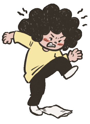 Anger Rage Sticker