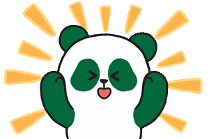 Surprise Wow Sticker by bobaebanjum