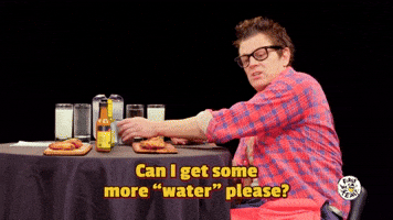 Johnny Knoxville Water GIF by First We Feast