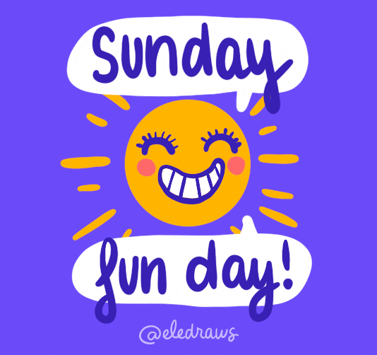 Happy Sunday 😊