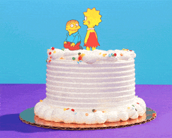 The Simpsons Falling GIF by Birthday Bot