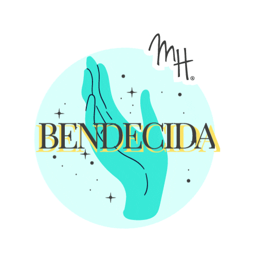 Bendecida Sticker by Mujer Holistica