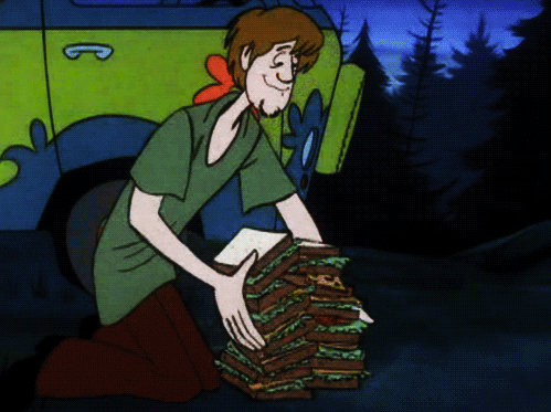 hungry scooby doo GIF