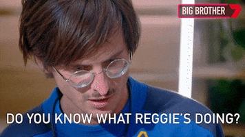 Big Brother Reggie GIF by Big Brother Australia